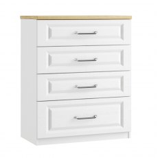 Sorrento 4 Drawer Wide Chest (with 1 Deep Drawer)