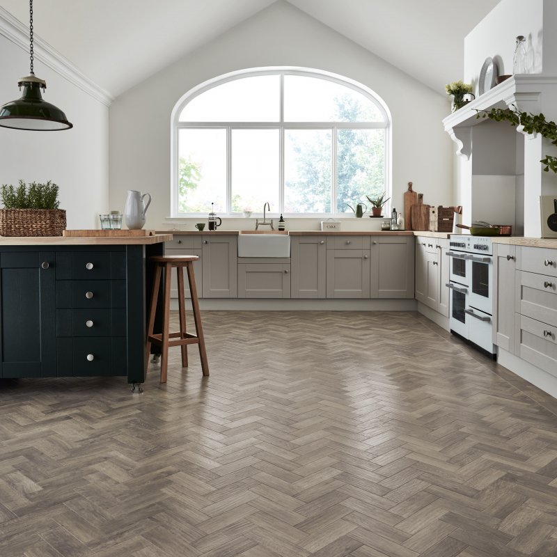 Karndean Art Select AP07 Storm Oak Parquet