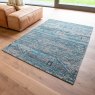 Louis de Poortere Antiquarian Kilim Zemmuri Blue 9110 Rug