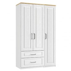 Sorrento 3 Door 2 Drawer Wardrobe