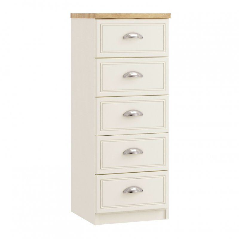 Maysons Vittoria 5 Drawer Narrow Chest
