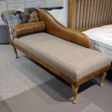 CHESTER Patchwork Button Back Chaise (LHF)