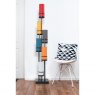CASA Sixt Floor Lamp with Multicoloured Shades