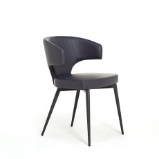 Wing Dining Chair with Metal Legs (base 04) Wing Dining Chair with Metal Legs (base 04)