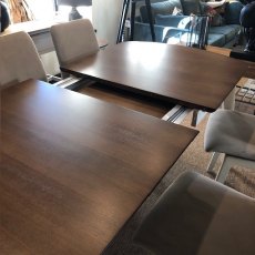 FLORENT Extending Dining Table & 6 Maria Swivel Chairs