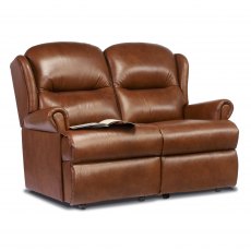 Sherborne Malvern Fixed 2 Seater Sofa (leather) Sherborne Malvern Fixed 2 Seater Sofa (leather)