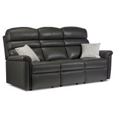 Sherborne Comfi-Sit Fixed 3 Seater Sofa (leather) Sherborne Comfi-Sit Fixed 3 Seater Sofa (leather)