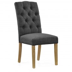 Burford Chelsea Dining Chair in Charcoal Burford Chelsea Dining Chair in Charcoal