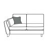 Alpha Designs Vincent Large End Sofa Unit (LHF)