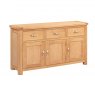 Papaya Chagford Oak 3 Door Sideboard
