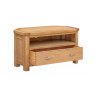 Papaya Chagford Oak Corner TV Unit