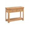 Papaya Chagford Oak  Console Table with 2 Drawers