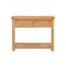 Papaya Chagford Oak  Console Table with 2 Drawers