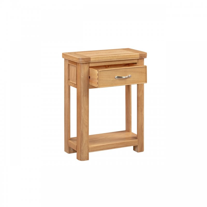 Papaya Chagford Oak Small Console Table