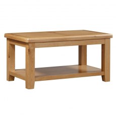 Kenton Oak Coffee Table with Shelf Kenton Oak Coffee Table with Shelf