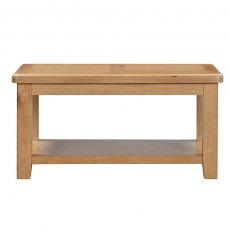 Kenton Oak Coffee Table with Shelf Kenton Oak Coffee Table with Shelf