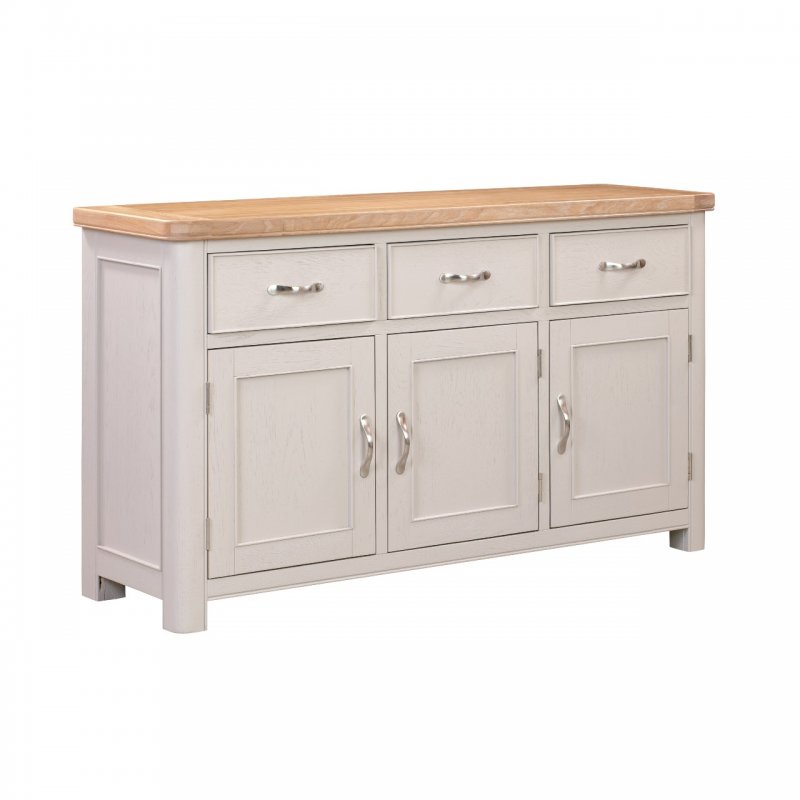Papaya Chagford Painted 3 Door Sideboard