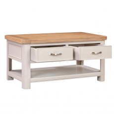 Chagford Painted Coffee Table with 2 Drawers Chagford Painted Coffee Table with 2 Drawers