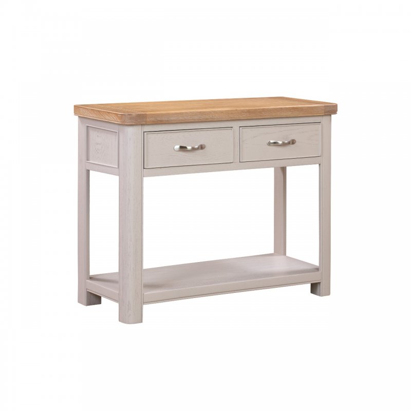 Papaya Chagford Painted Console Table with 2 Drawers