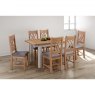 Papaya Chagford Washed Oak Dining Chair
