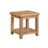 Papaya Kenton Oak Lamp Table