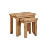 Papaya Kenton Oak Nest of Tables