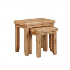 Kenton Oak Nest of Tables