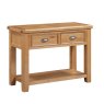 Papaya Kenton Oak  Small Console Table