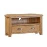 Papaya Kenton Oak Corner TV Unit
