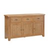 Papaya Kenton Oak 3 Door Sideboard
