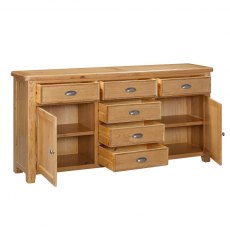 Kenton Oak Extra Large Sideboard Kenton Oak Extra Large Sideboard