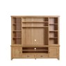 Papaya Kenton Oak Media Bookcase Top for XL TV Unit (top only)