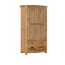 Papaya Kenton Oak  Double Larder Cupboard