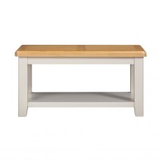 Kenton Painted Coffee Table with Shelf Kenton Painted Coffee Table with Shelf