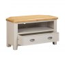 Papaya Kenton Painted Corner TV Unit