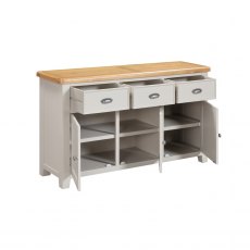 Kenton Painted 3 Door Sideboard Kenton Painted 3 Door Sideboard
