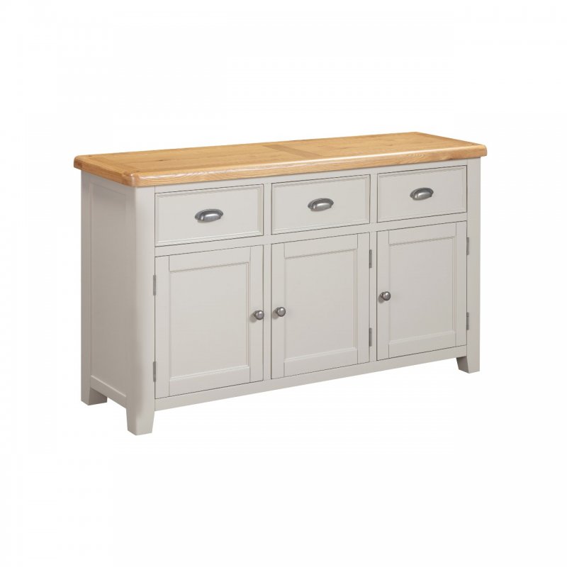 Papaya Kenton Painted 3 Door Sideboard