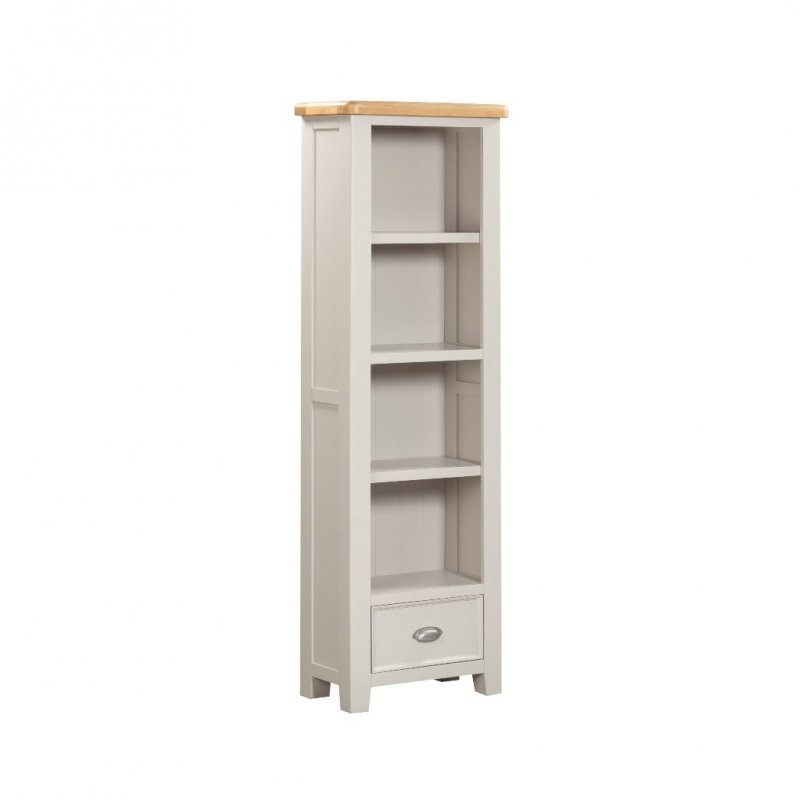 Papaya Kenton Painted Slim Bookcase
