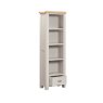 Papaya Kenton Painted Slim Bookcase