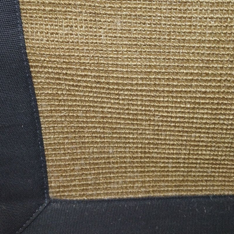 Alternative Flooring Alternative Natural Rug with Grey Border (150 x 90cm)