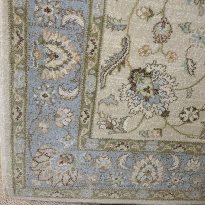 Gooch Oriental Woburn Ziegler Ivory Blue Rug (180 x 120cm)