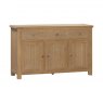 Papaya Farringdon Oak 3 Door Sideboard