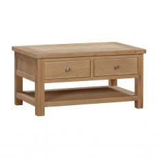 Farringdon Oak Coffee Table with 2 Drawers Farringdon Oak Coffee Table with 2 Drawers