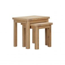 Farringdon Oak Nest of Tables