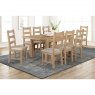 Papaya Farringdon Oak 140cm Butterfly Extending Dining Table