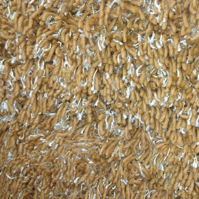 Oriental Carpets & Rugs Orange Shaggy Indian Rug (150 x 90cm)