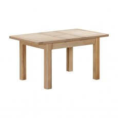 Farringdon Oak 120cm Butterfly Extending Dining Table Farringdon Oak 120cm Butterfly Extending Dining Table