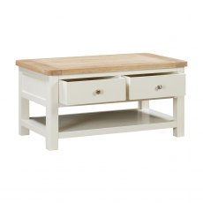 Farringdon Painted Coffee Table with 2 Drawers Farringdon Painted Coffee Table with 2 Drawers