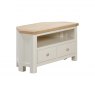 Papaya Farringdon Painted Corner TV Unit