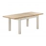 Papaya Farringdon Painted 140cm Butterfly Extending Dining Table